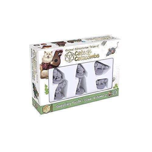 ボードゲーム 英語 アメリカ SFAACC-002 Steamforged Games Animal Adventures: Cats and Catacombs Ques