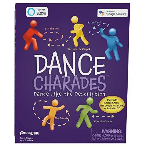 クラシック アメリカ 英語 ボードゲーム 0771-06 A CD, Included with Played Be Can Game: Charades Dance Pressman ボードゲーム