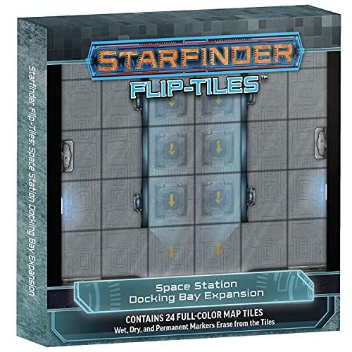 ボードゲーム 英語 アメリカ PZO7507 Starfinder Flip-Tiles: Space Station Docking Bay Expansion