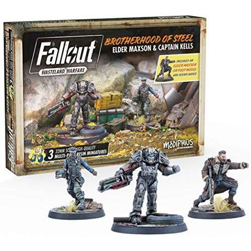 ボードゲーム 英語 アメリカ MUH051815 Modiphius Fallout - Wasteland Warfare - Brotherhood of Steel