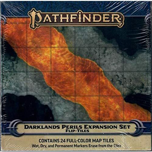 ボードゲーム 英語 アメリカ Pathfinder Pathfinder Flip-Tiles: Darklands Perils Expansion