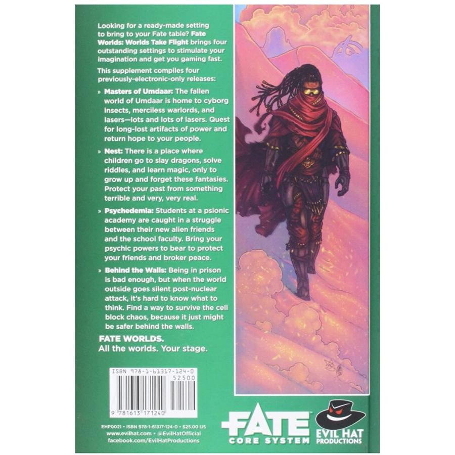 ボードゲーム 英語 アメリカ EHP0021 Evil Hat Productions Fate Worlds: Worlds Rise Up (Fate Core)_1