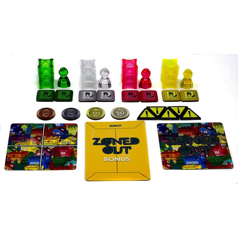 ボードゲーム 英語 アメリカ GFG96732 Grey Fox Games Zoned Outの画像