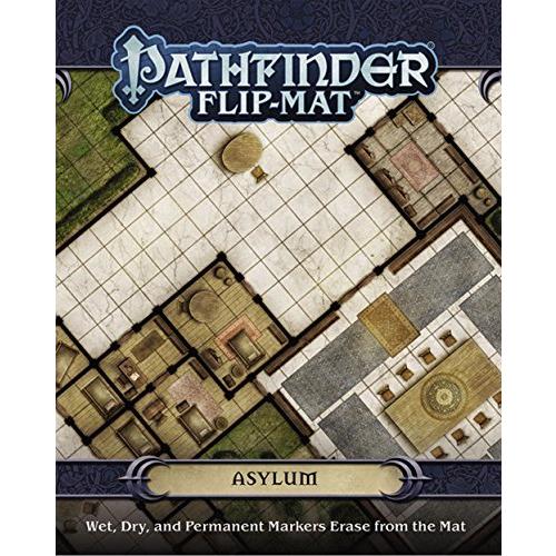ゲーム盤手合わせ 英語 亜米利加 PZO 30078 Pathfinder Flip-Mat: Asylum