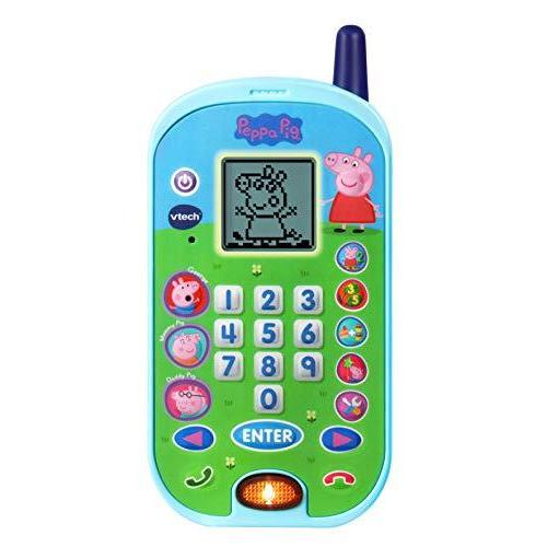 Peppa Pig ペッパピッグ アメリカ直輸入 80-523100 VTech Peppa Pig Let's Chat Learning Phone