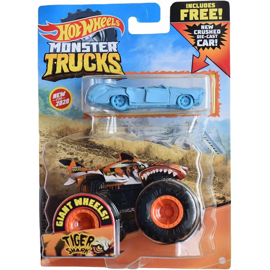 ホットウィール Hot Wheels モンスタートラック タイガーシャーク 