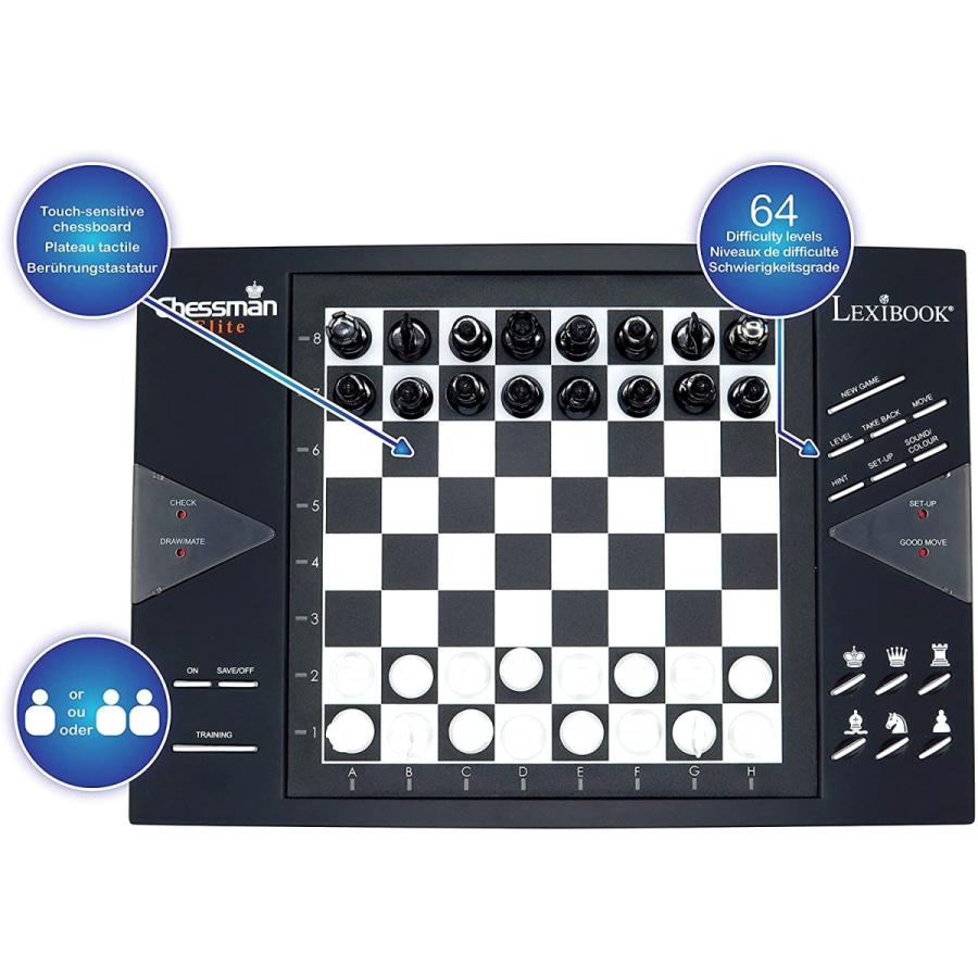 ボードゲーム 英語 アメリカ CG1300 Lexibook Chessman? Elite