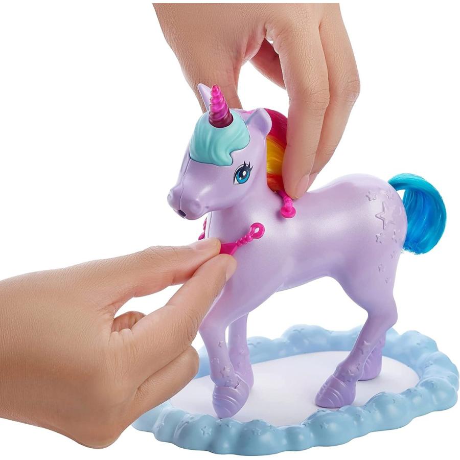 バービー バービー人形 GTG01 Barbie Dreamtopia Unicorn Pet Playset with Barbie Princess Doll, Unicornの画像