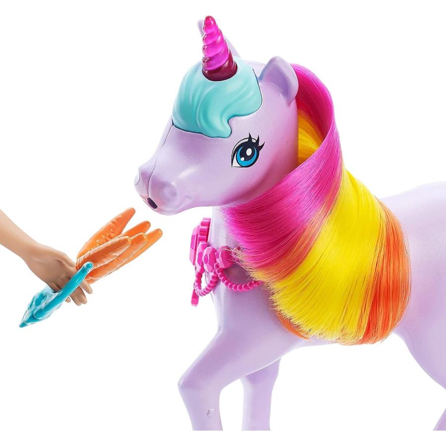 バービー バービー人形 GTG01 Barbie Dreamtopia Unicorn Pet Playset with Barbie Princess Doll, Unicornの画像