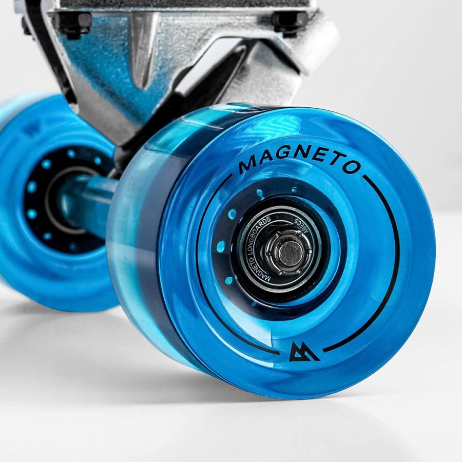 Magneto キックテール クルーザー ロングボード　ブルー　新品未使用品 マグネート ロングスケートボード スケボー kicktail-cruiser