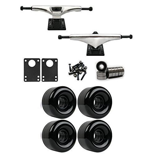 トラック スケボー スケートボード TGM Skateboards Core 6.0 Longboard Trucks Wheels Package 65mm