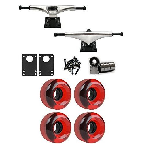 トラック スケボー スケートボード TGM Skateboards Core 6.0 Longboard Trucks Wheels Package 62mm
