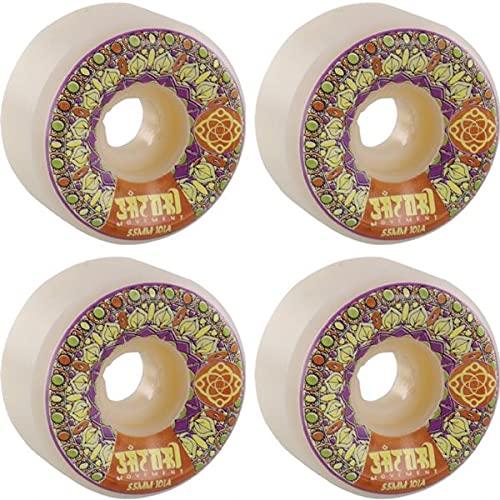 ウィール タイヤ スケボー Satori Movement Mandala White/Burnt
