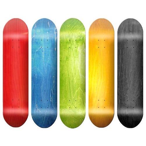 デッキ スケボー スケートボード ?030-assorted-7.5\" Yocaher Professional Canadian Maple Stain Sk