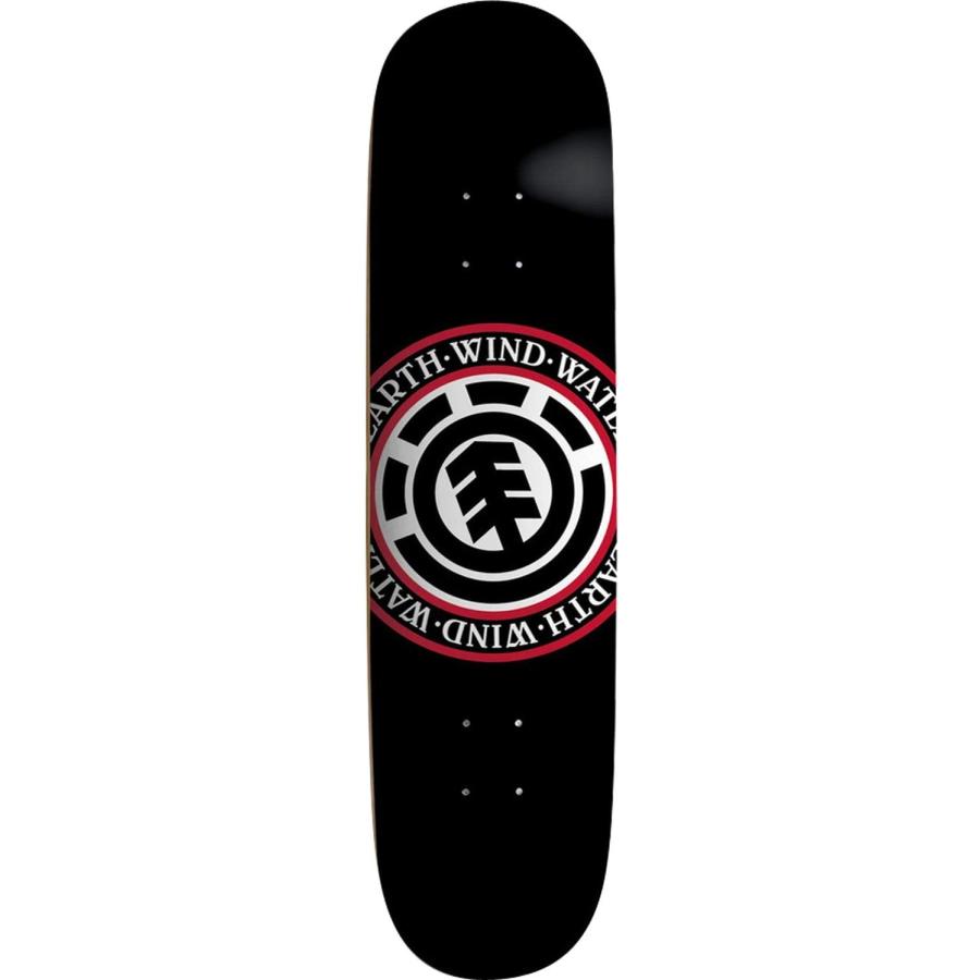 デッキ スケボー スケートボード Element Elemental Seal Skateboard Deck -8.0 Black Deck ONLY - (Bu｜maniacs-shop