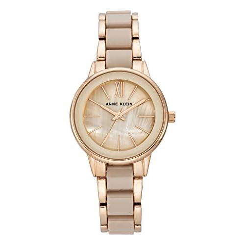 腕時計 アンクライン レディース AK/3878BHRG Anne Klein Women's Resin Bracelet Watch, AK/3878