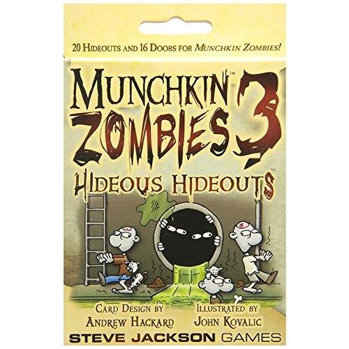 ボードゲーム 英語 アメリカ SJG01487 Munchkin Zombies 3 Hideous Hideouts