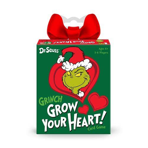 ボードゲーム 英語 アメリカ 56324 Funko Pop! Dr. Seuss - Grinch Grow Your Heart Card Game