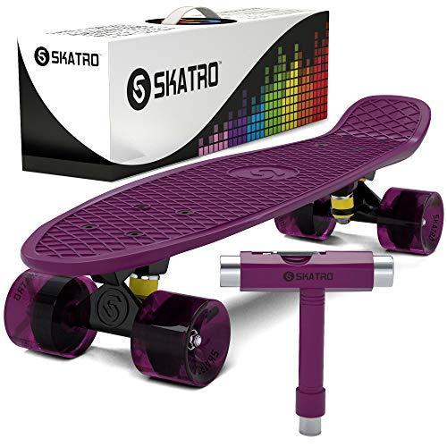 スタンダードスケートボード スケボー 海外モデル BYL-mx266 Skatro Mini Cruiser Skateboard.