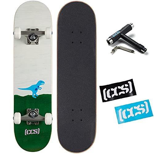 標準尺度滑るゲーム盤 スケボー 外国でひな型 [CCS] T-Rex Mini Skateboard Complete - 7.