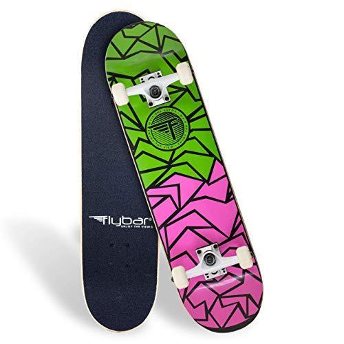スタンダードスケートボード スケボー 海外モデル FSB-DK31FR Flybar 31\" Complete Skateboard"