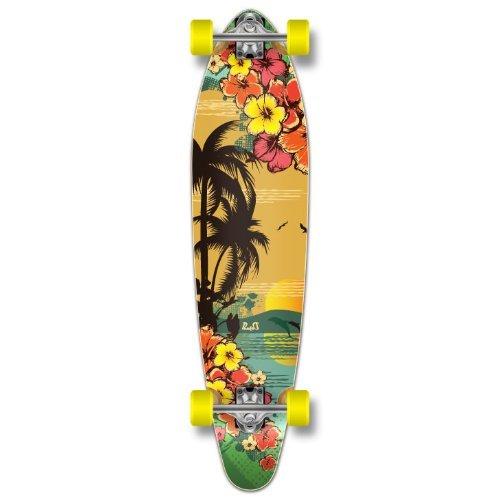 ロングスケートボード スケボー 海外モデル GCKT031 Yocaher Longboard Skateboard Complete Kick