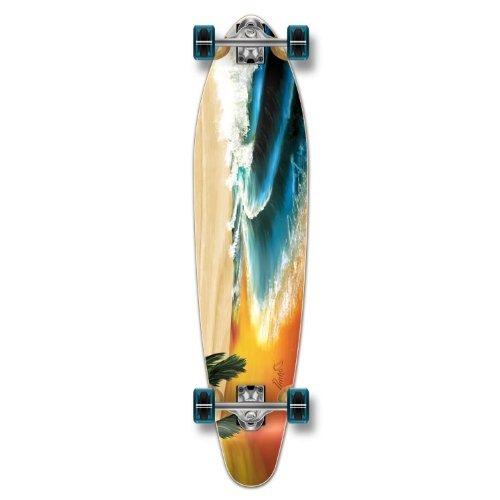 ロングスケートボード スケボー 海外モデル GCKT034 Yocaher Longboard Skateboard Complete Kick