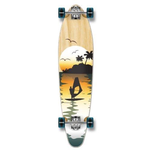 ロングスケートボード スケボー 海外モデル GCKT037 Yocaher Longboard Skateboard Complete Kick