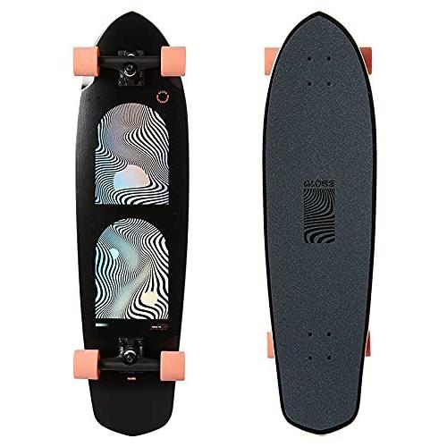 グローブ ロングスケートボード スケボー 10525288 Globe Blaze XL Complete Skateboard，Black/Ora