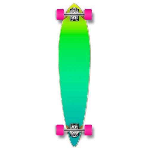 ロング滑るゲーム盤 スケボー 外国で模範例 GCPT092 Yocaher Graphic Complete Pintail Skateboar スケートボード-ストリート系スポーツ