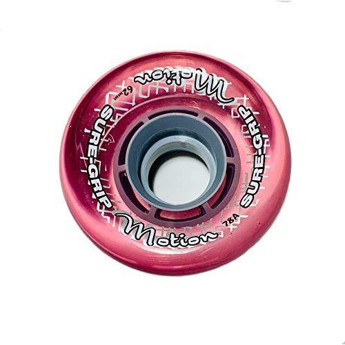 ウィール タイヤ スケボー Sure-Grip Motion Outdoor Wheels - Made of Super Hi Rebound Urethane - 78A