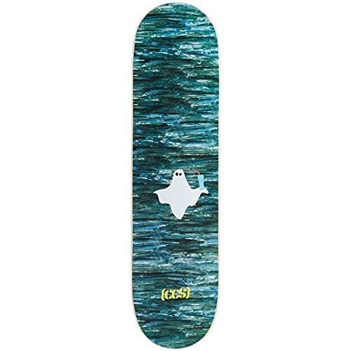 デッキ スケボー スケートボード CCSLogoDecks CCS Ghost Mini Skateboard Deck - 7.00