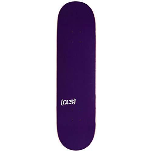 デッキ スケボー スケートボード CCSLogoDecks [CCS] Logo Skateboard Deck Purple 7.00