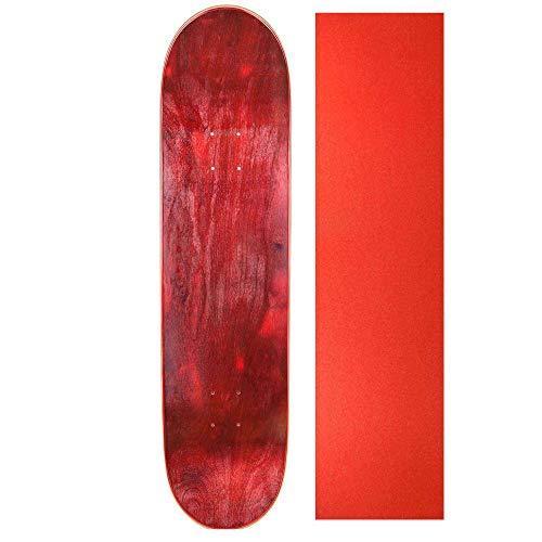 デッキ スケボー スケートボード SA5855 Cal 7 Blank Maple Skateboard Deck with Color Grip Tape | 7