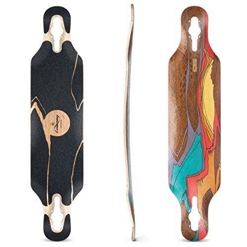 デッキ スケボー スケートボード Loaded Boards Icarus Bamboo Longboard Skateboard Deck (Flex 1)