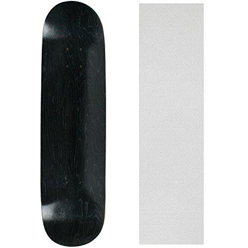 【正規取扱店】 BD-CLR + DMB-85SBLK スケートボード スケボー デッキ Moose - Black Stained - Deck Skateboard Blank デッキ、パーツ