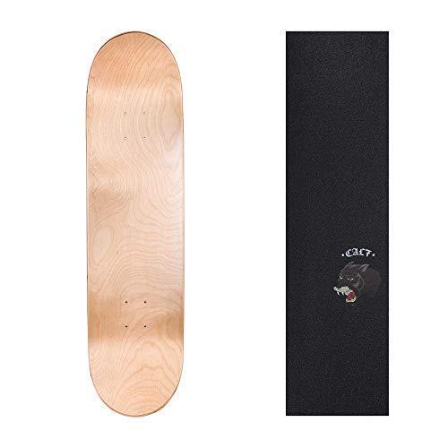 デッキ スケボー スケートボード C7-1D775-N*C7-G2G-Panther Cal 7 Natural Skateboard Deck with Grap｜maniacs-shop