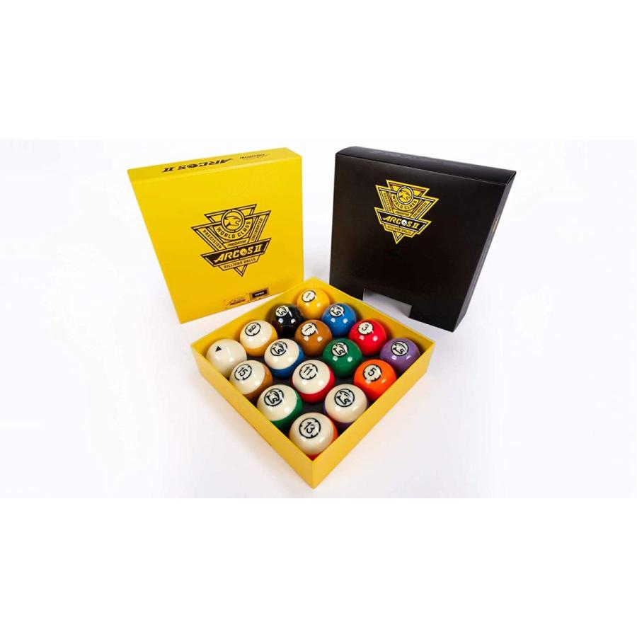 海外輸入品 ビリヤード A PRE BALL ARC2 RES WC Predator Arcos II Pool Balls Set - Professional Phenoliの画像