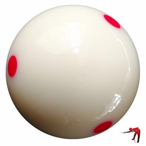 海外輸入品 ビリヤード Loto AAA-Grade PRO Cup Standard Pool-Billiard Cue Ball with 6 Dots (2-1/4'', 6