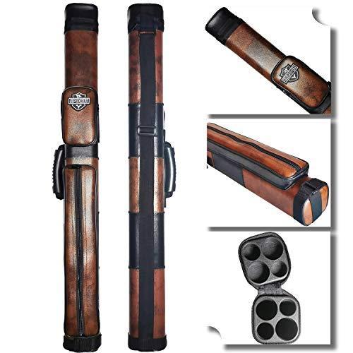海外輸入品 ビリヤード BY SPORTS 2x2 Hard cue case Square Pool Cue