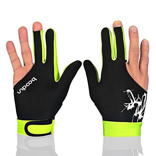 海外輸入品 ビリヤード M050912 Anser M050912 Man Woman Elastic 3 Fingers Show Gloves for Billiard Sho