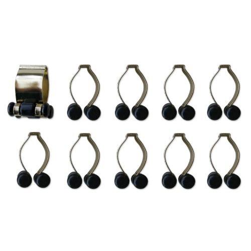 海外輸入品 ビリヤード H09015-10 Iszy Billiards Pool Cue Billiard Stick Rack Clip with Brass Finish (