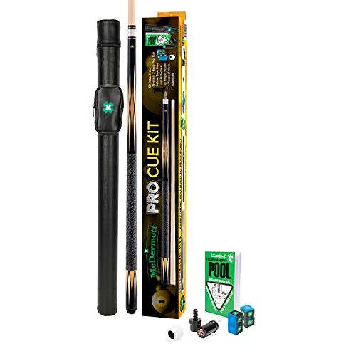 海外輸入品 ビリヤード McDermott Pro Pool Cue Kit (18oz