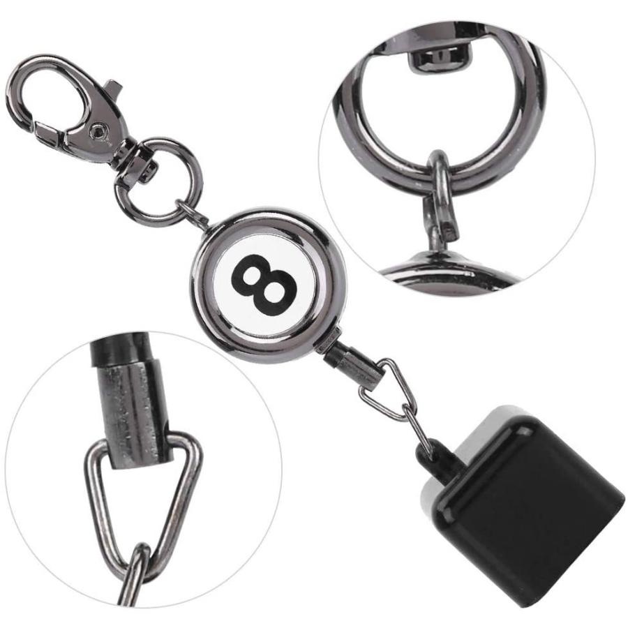 海外輸入品 ビリヤード Diyeeni Billiards Pool Cue Chalk Holder, Portable Chalk Holder for Billiards,_3