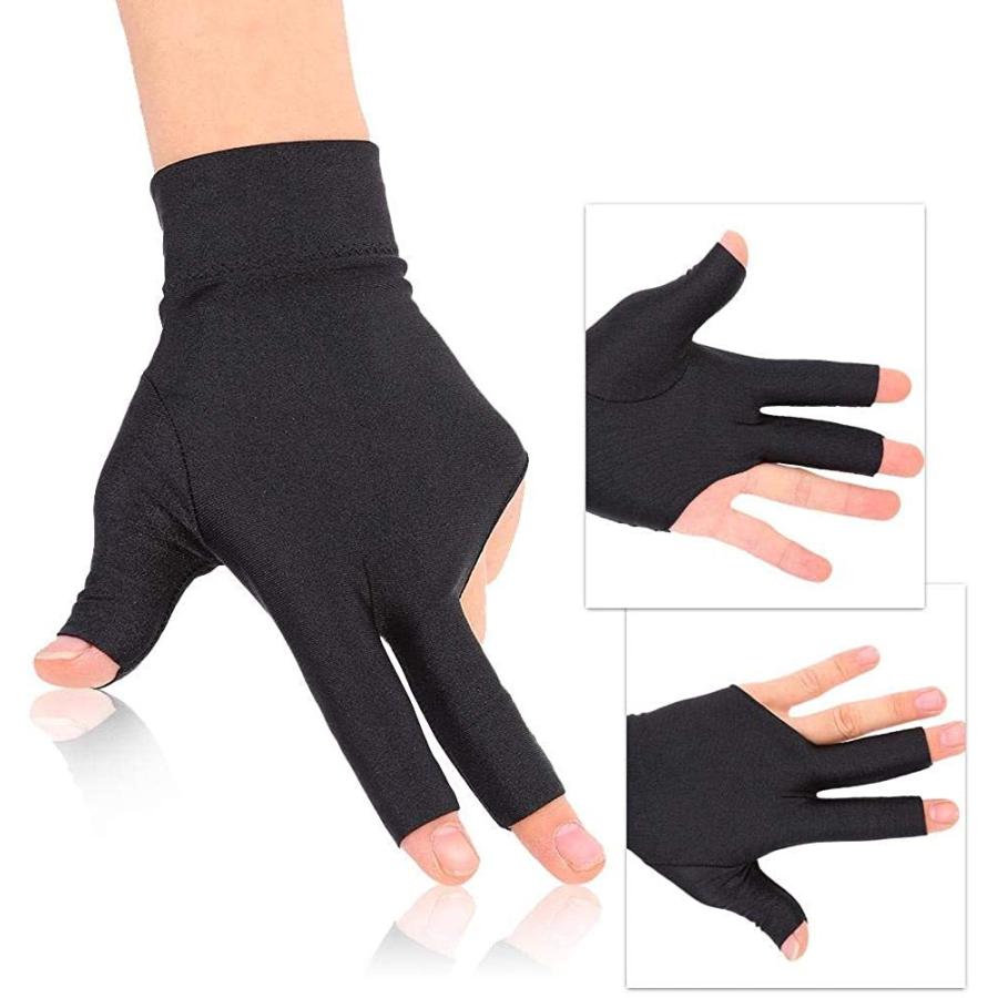 海外輸入品 ビリヤード Wbestexercises4obzxp2h1t Pool cue,Billiard Gloves, Snooker Billiard Shooter Cu_6