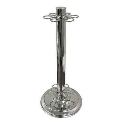 海外輸入品 ビリヤード CSCH Z-Lite CSCH Billiard Cue Stand, Chrome