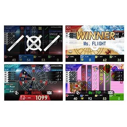 海外輸入品 ダーツ ダーツボード - Soft Darts Board DARTSLIVE-200S