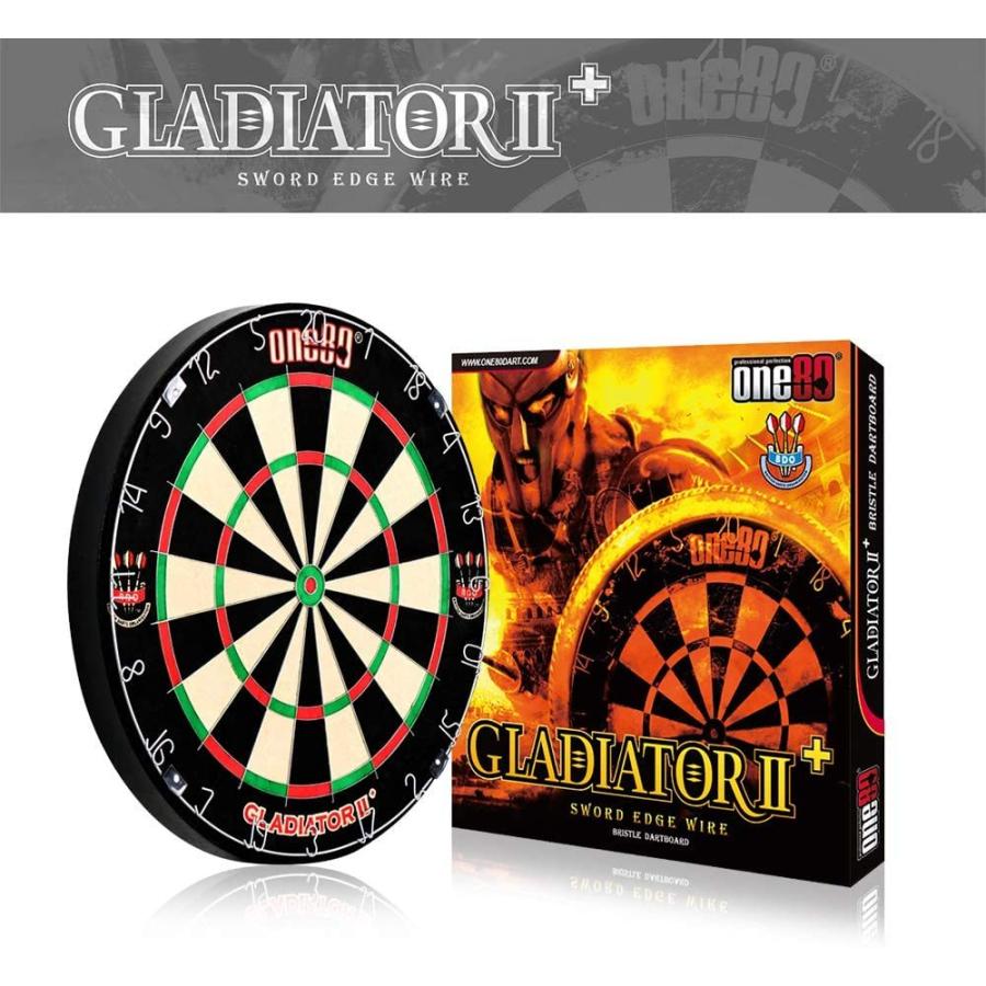 海外輸入品 ダーツ ダーツボード ONE80-DB-G2 ONE80 Gladiator II