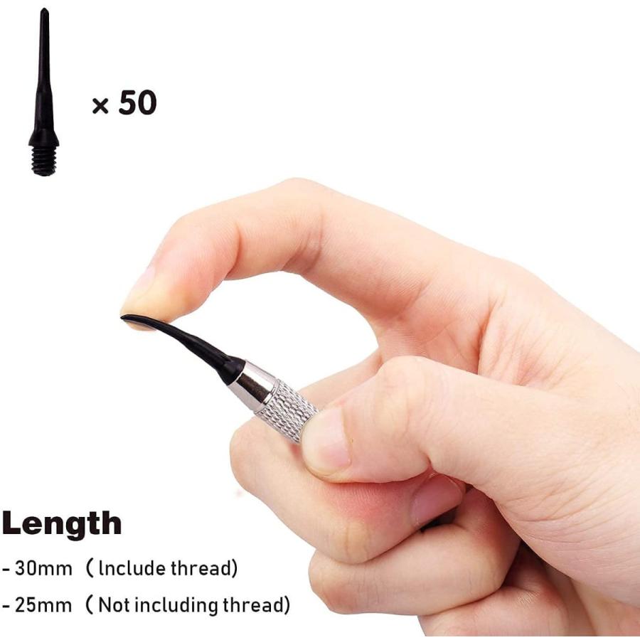 『Vampire 海外輸入品 ダーツ ダーツボード Darts Plastic Tip Professional Soft Tip Darts Set for Electronic