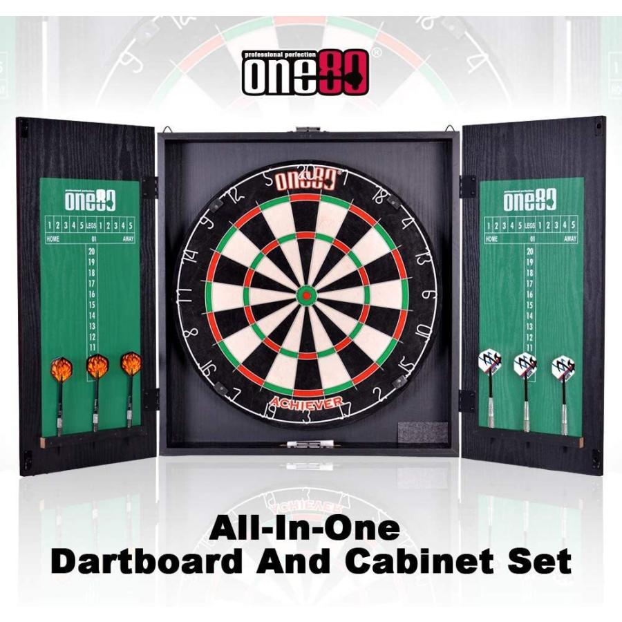 海外輸入品 ダーツ ダーツボード ONE80 All-in-One Dartgame Center 